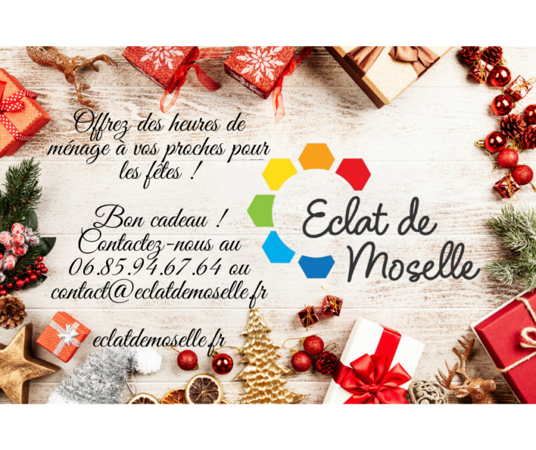 Offrez des heures de ménage à vos proches pour les fêtes