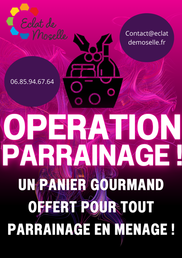Opération parrainage ! Un panier gourmand offert